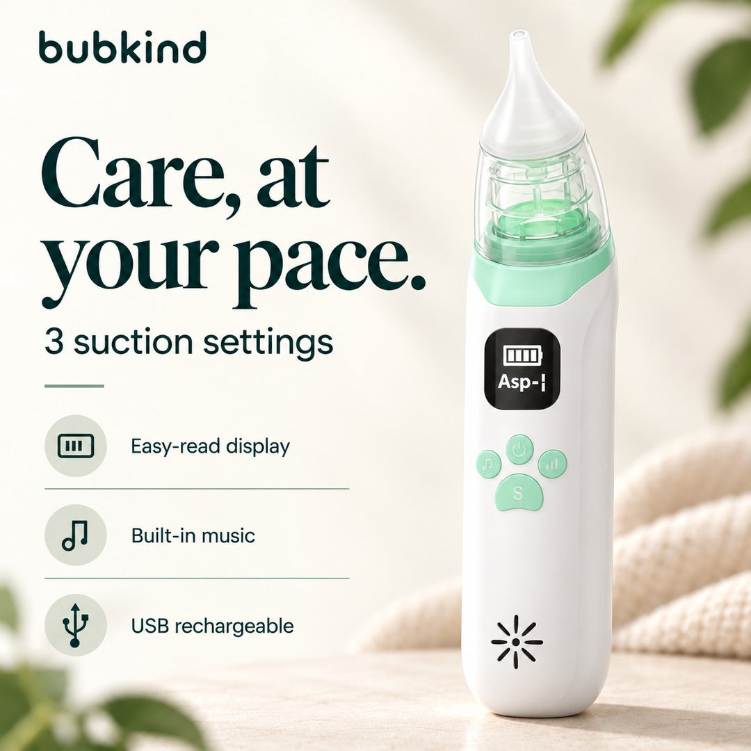 BubClear three suction settings, digital display, built-in music and USB charging